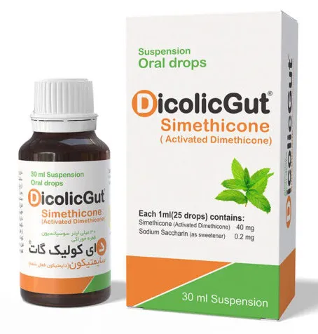 قطره خوراکی دای کولیک گات 40 میلی گرم/میلی لیتر